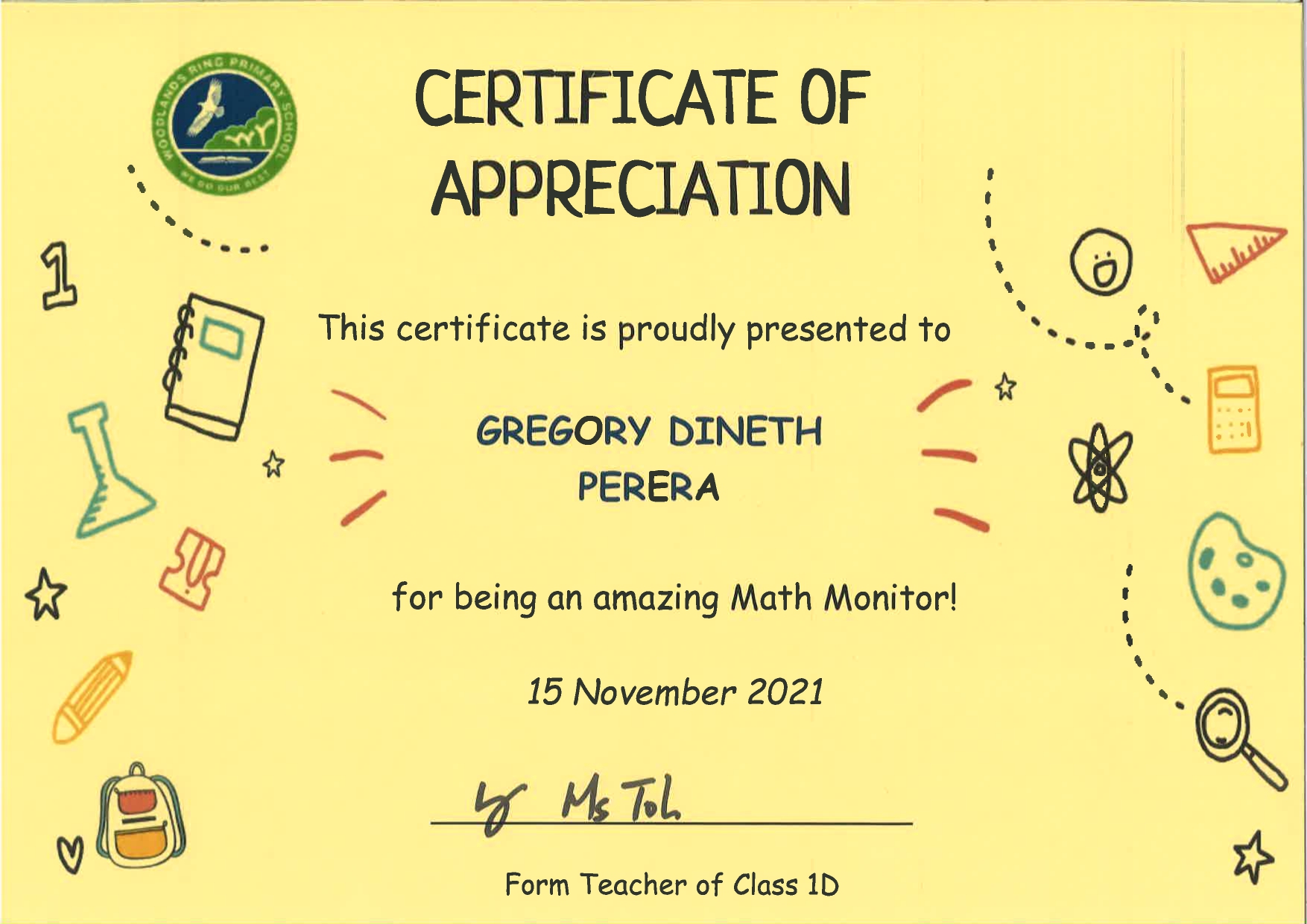 Leadership Certificate
