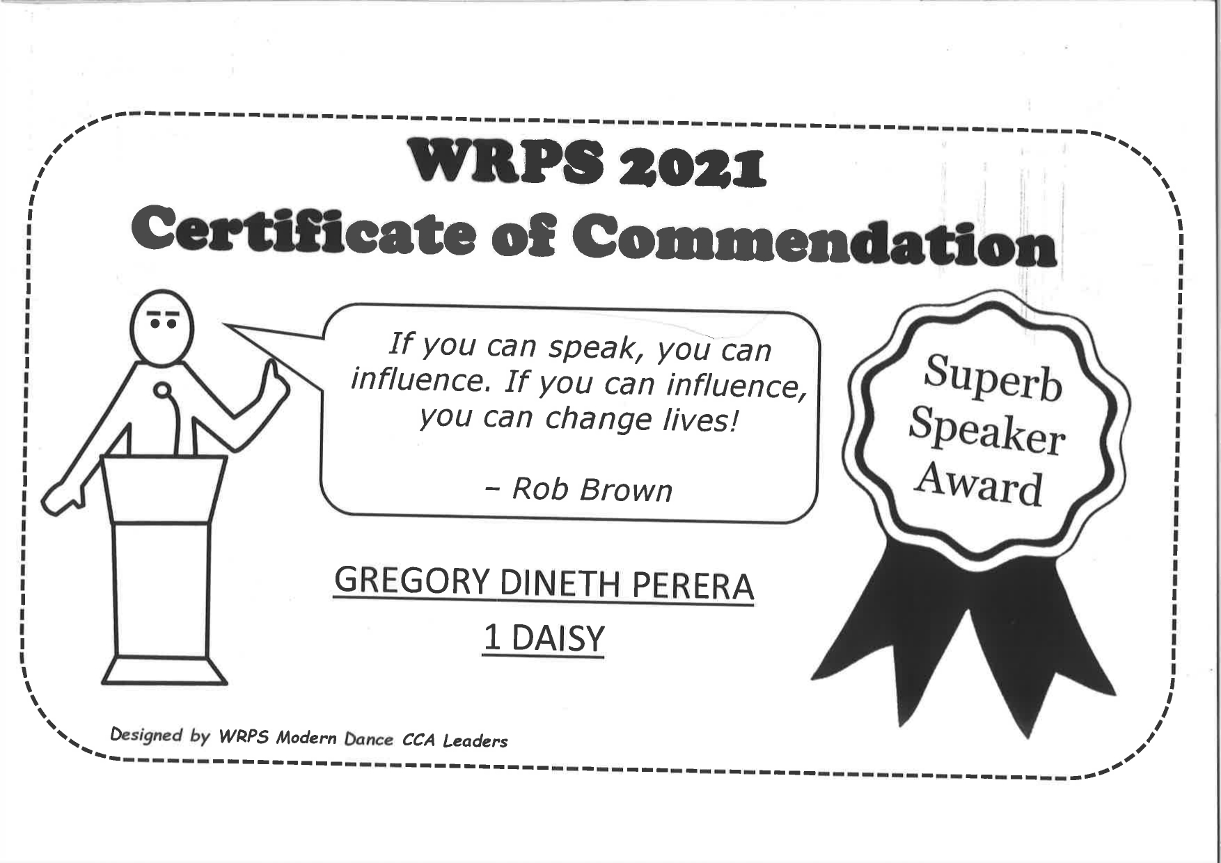 Communication Certificate