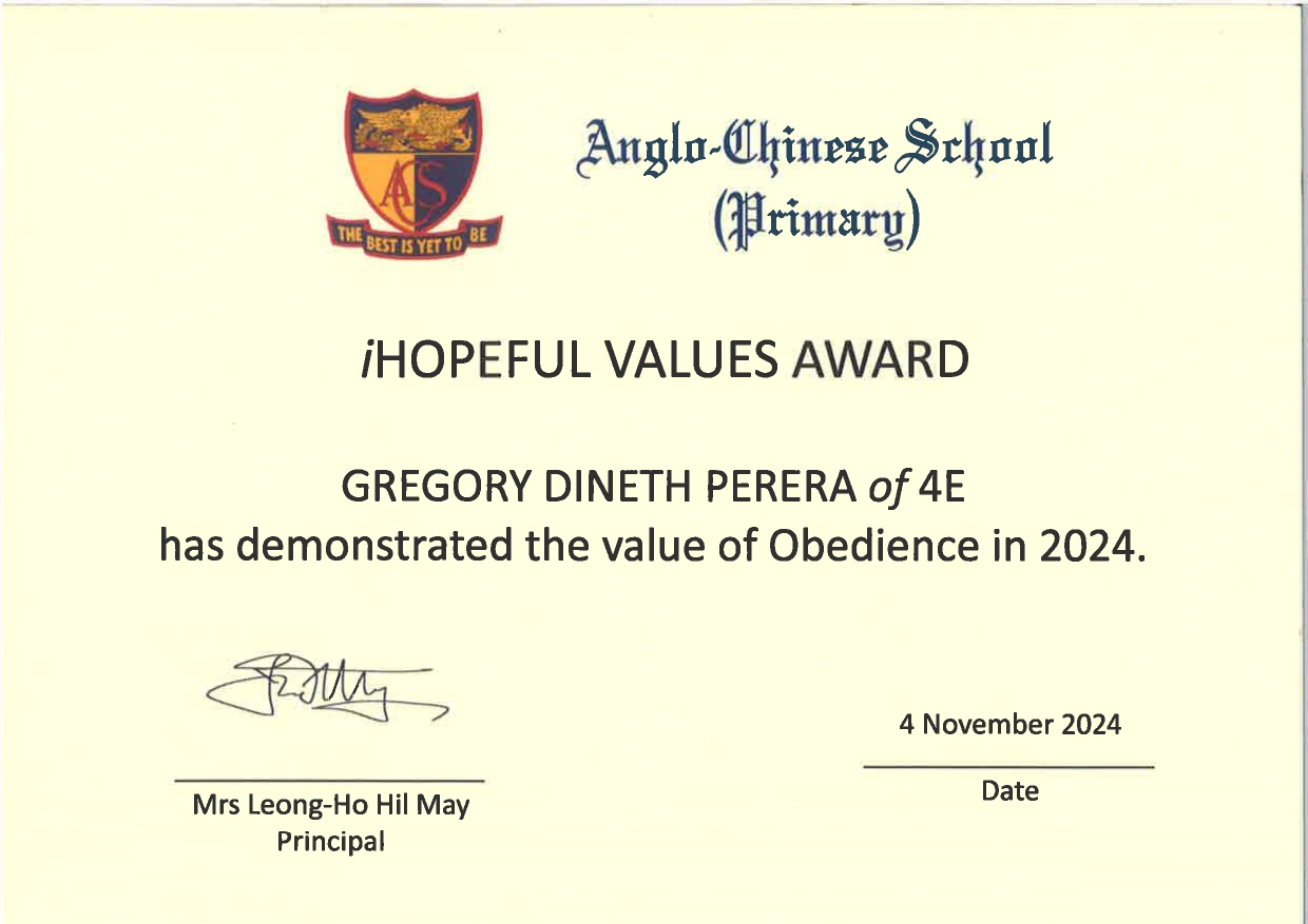 Leadership Certificate